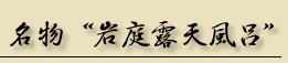名物 岩庭露天風呂